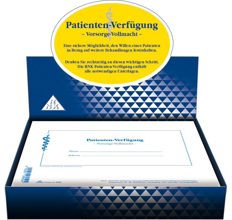 RNK Patientenverfügung mit Betreuungsverfügung und ...